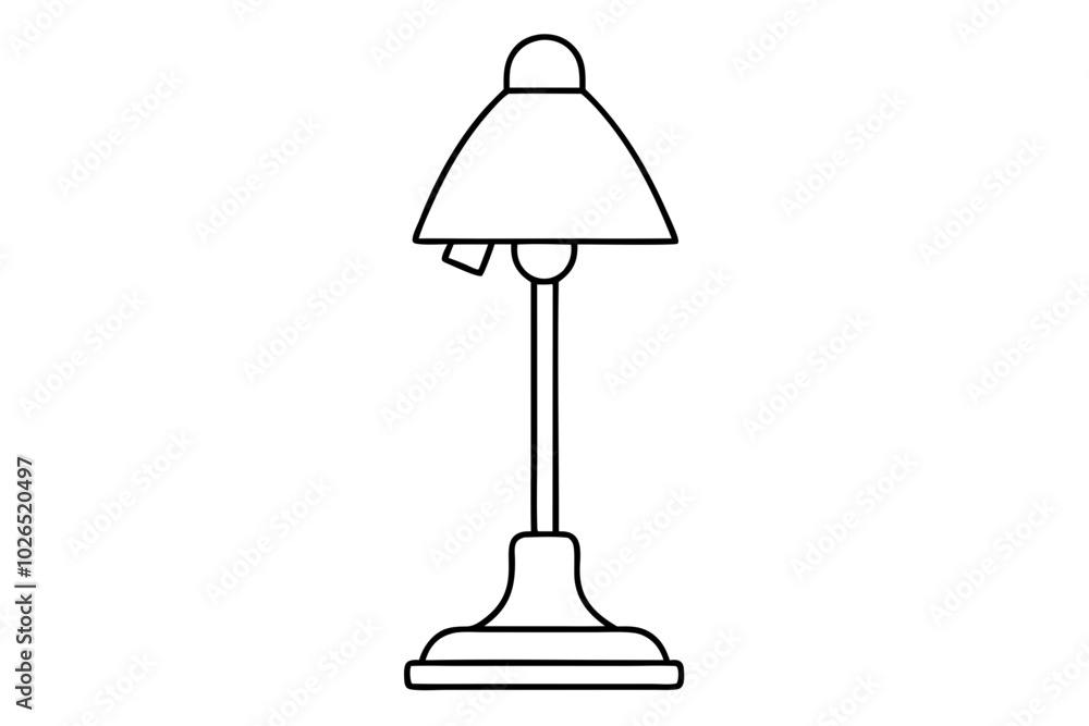 lamp isolated on white lamp isolated on white