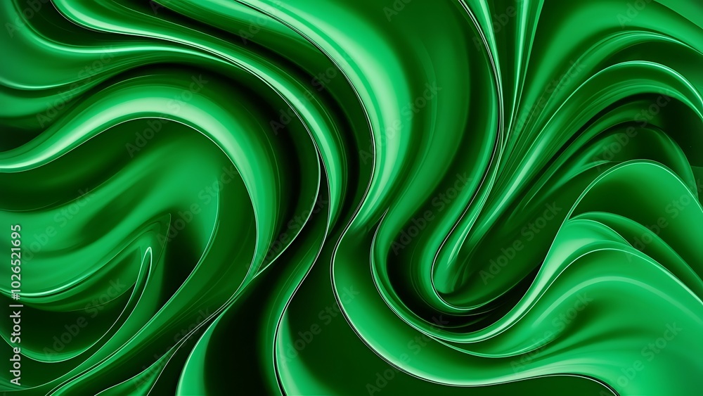 Obraz premium Abstract green background.