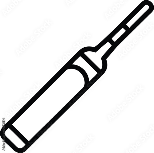 a cricket bat icon