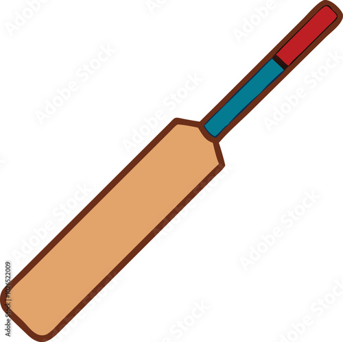 a cricket bat icon