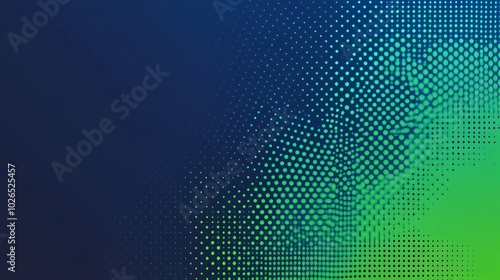 Wallpaper Mural Abstract background with a gradient of blue to green, featuring a pattern of small dots. Torontodigital.ca