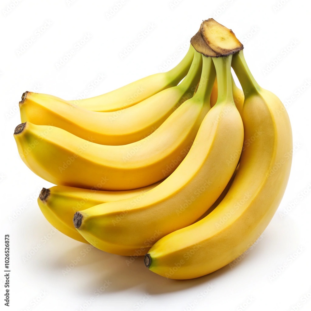 bananas on a white background bananas on a white background