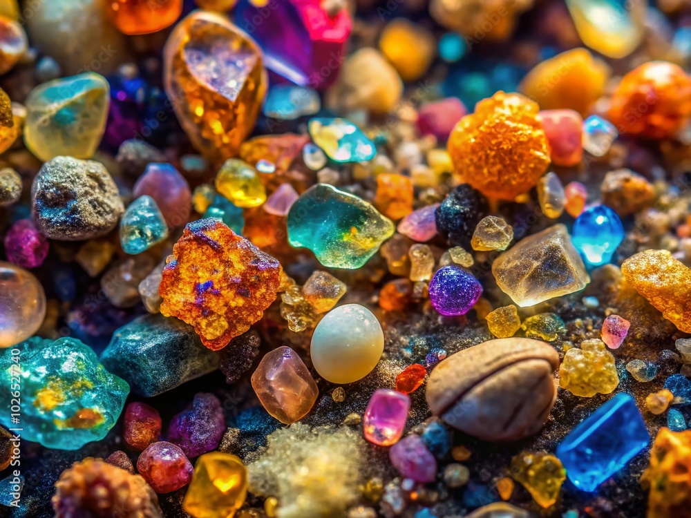 Exploring the Intricate Details of Sand Under the Microscope: A Close-Up Look at Natural Minerals and Particles Exploring the Intricate Details of Sand Under the Microscope: A Close-Up Look at Natural Minerals and Particles