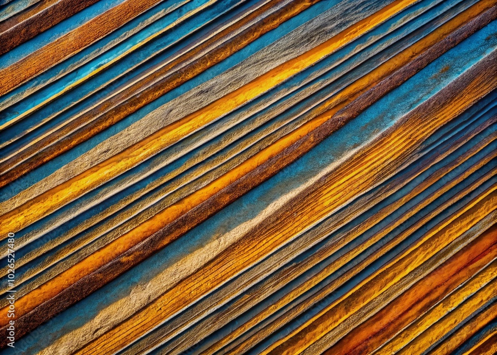A striking abstract landscape featuring dynamic jagged diagonal stripes, blending modern artistry and design. This captivating pattern evokes energy, A striking abstract landscape featuring dynamic jagged diagonal stripes, blending modern artistry and design. This captivating pattern evokes energy,