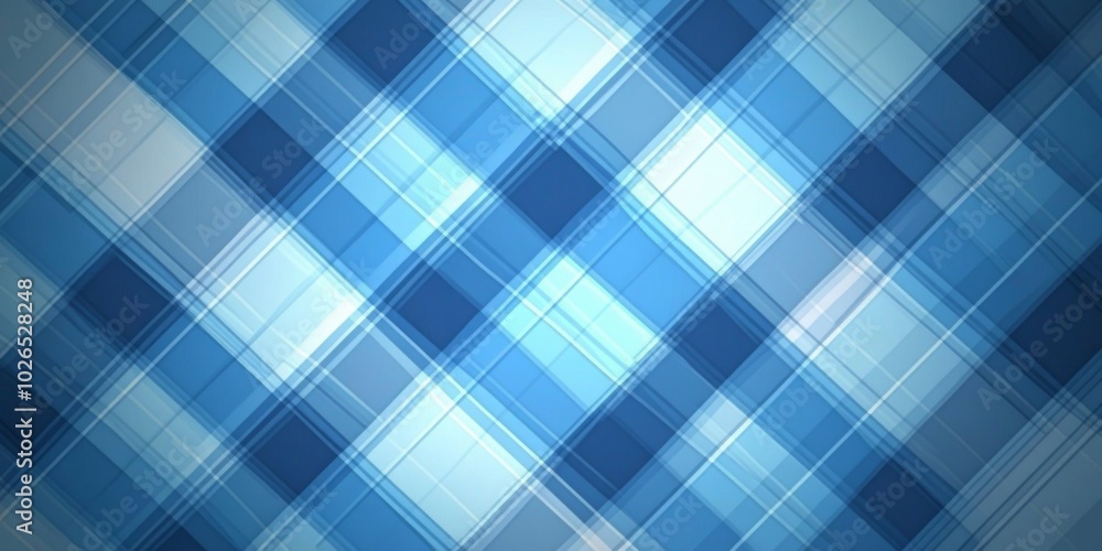 Blue Diagonal Plaid Pattern Background Vector Template for Digital Marketing and Advertising. Blue Diagonal Plaid Pattern Background Vector Template for Digital Marketing and Advertising.