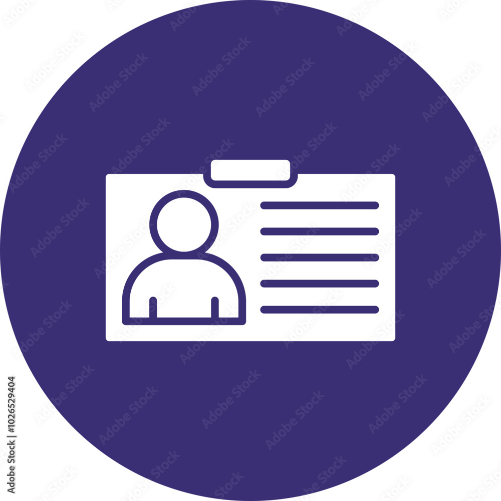 Id Card Icon Design Id Card Icon Design