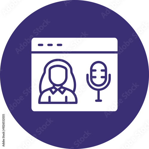 Webcast Icon Design