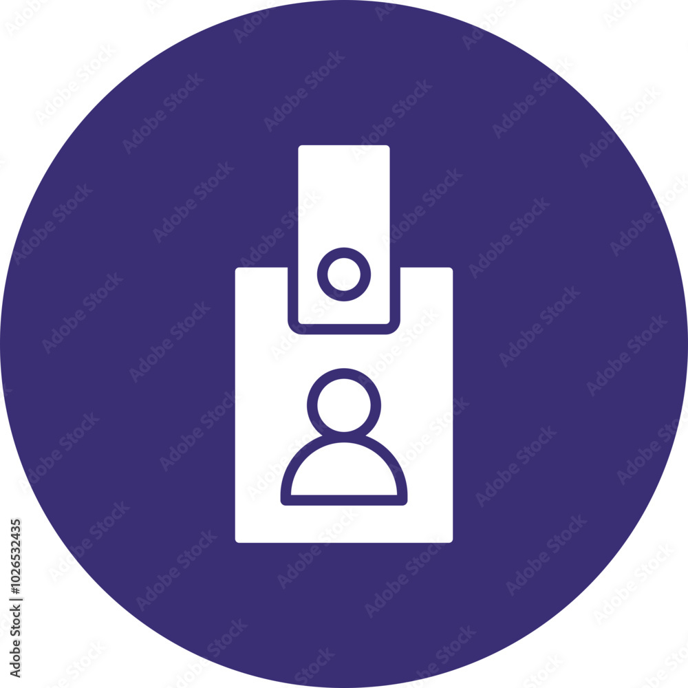 Press Card Icon Design Press Card Icon Design