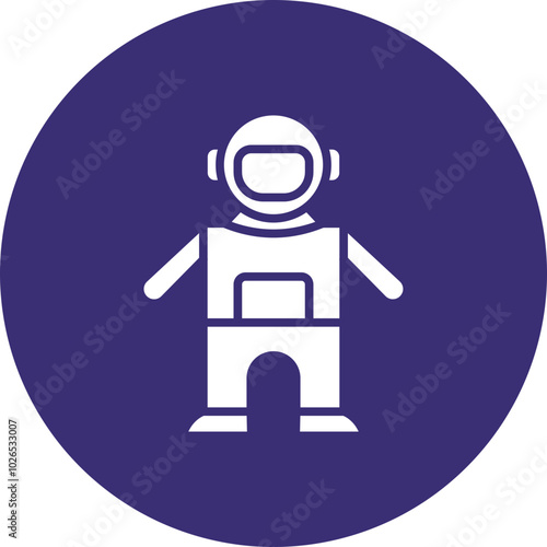 Space Suit Icon Design