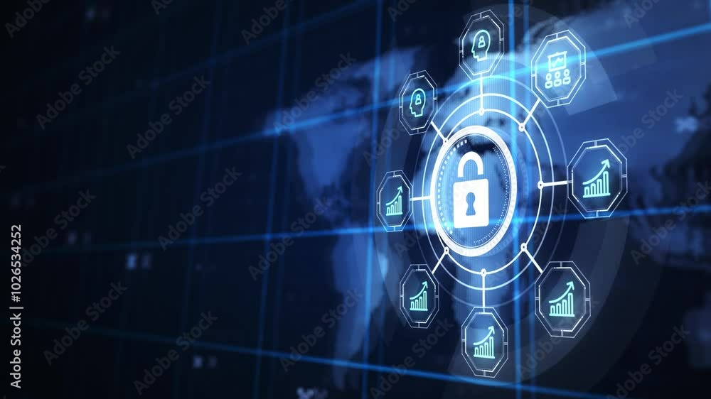 Cyber security data protection business technology privacy concept. Cyber security data protection business technology privacy concept.
