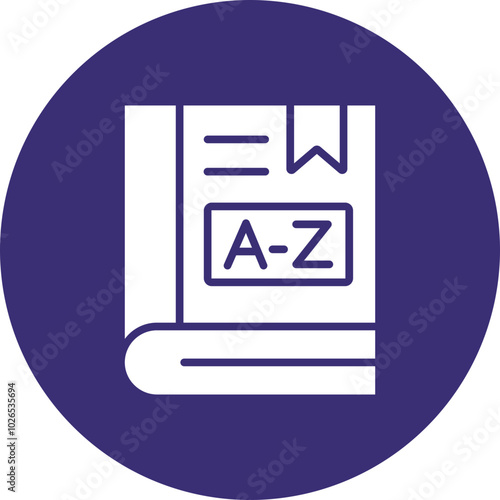 Dictionary Icon Design