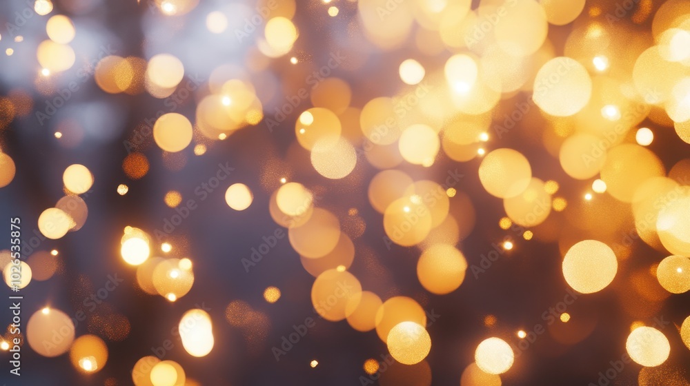 The Sparkling Golden Bokeh Effect The Sparkling Golden Bokeh Effect
