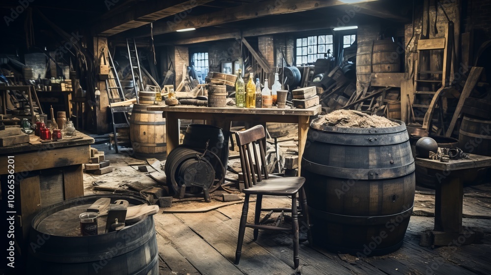 Beneath the Surface: Craftsmanship Unveiled in the Hidden Depths: B rel Making Workshop in the Old Beneath the Surface: Craftsmanship Unveiled in the Hidden Depths: B rel Making Workshop in the Old