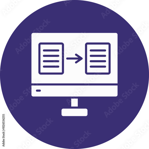 Online Translator Icon Design