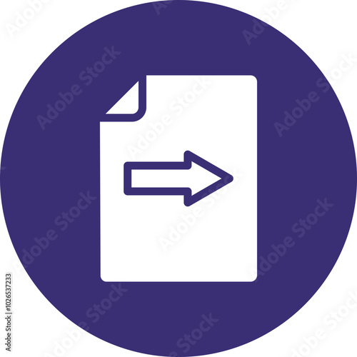 File Move Icon Design