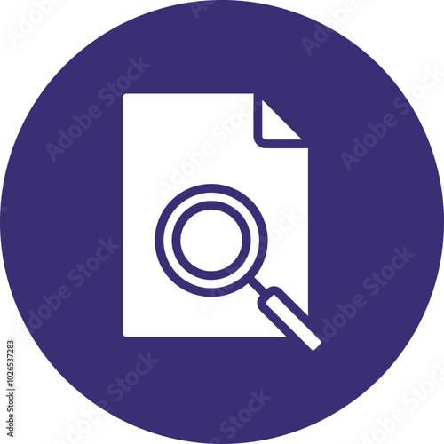 File Search Icon Design