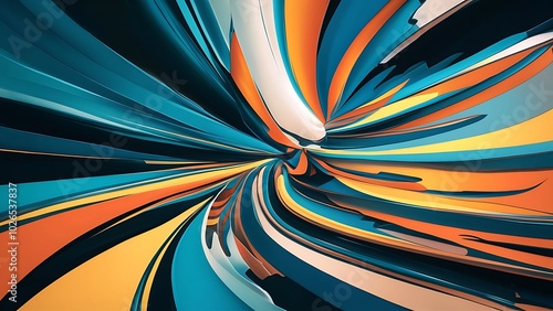 Wallpaper Mural This is an image of an original abstract art painting by T30 Gallery. Torontodigital.ca