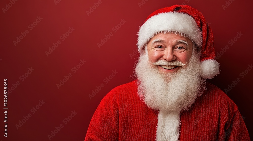 The Jolly Santa Claus Portrait The Jolly Santa Claus Portrait