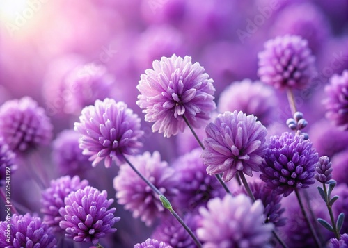 Light Lavender Floral Background for Relaxing Spaces, Home Decor, and Aesthetic Design Inspiration in Soft Purple Hues