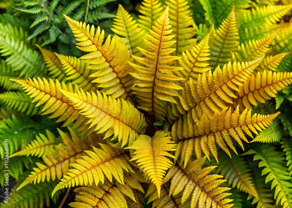 Lush Golden Chicken Fern: Vibrant Foliage for Indoor and Outdoor Spaces, Perfect for Garden Design and Home Decor Lush Golden Chicken Fern: Vibrant Foliage for Indoor and Outdoor Spaces, Perfect for Garden Design and Home Decor