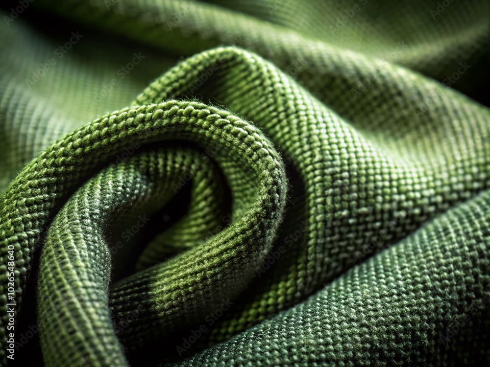 Fototapeta premium Blue Textured Fabric Minimalism - Elegant Abstract Background Design