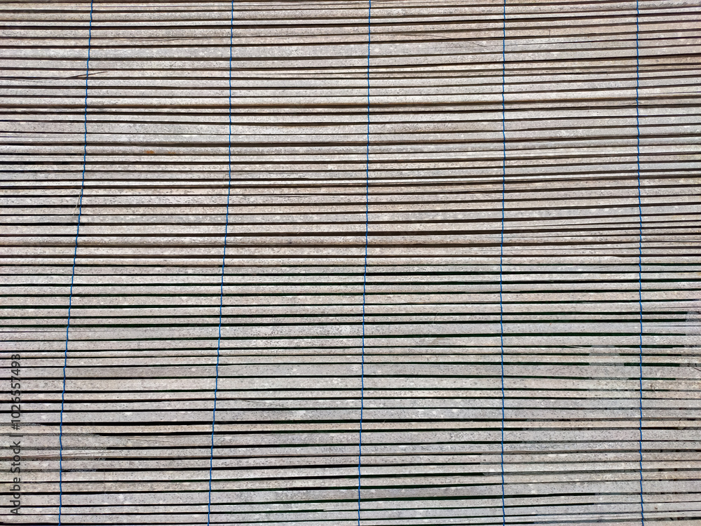 Woven bamboo blinds with classic design. Woven bamboo blinds with classic design.