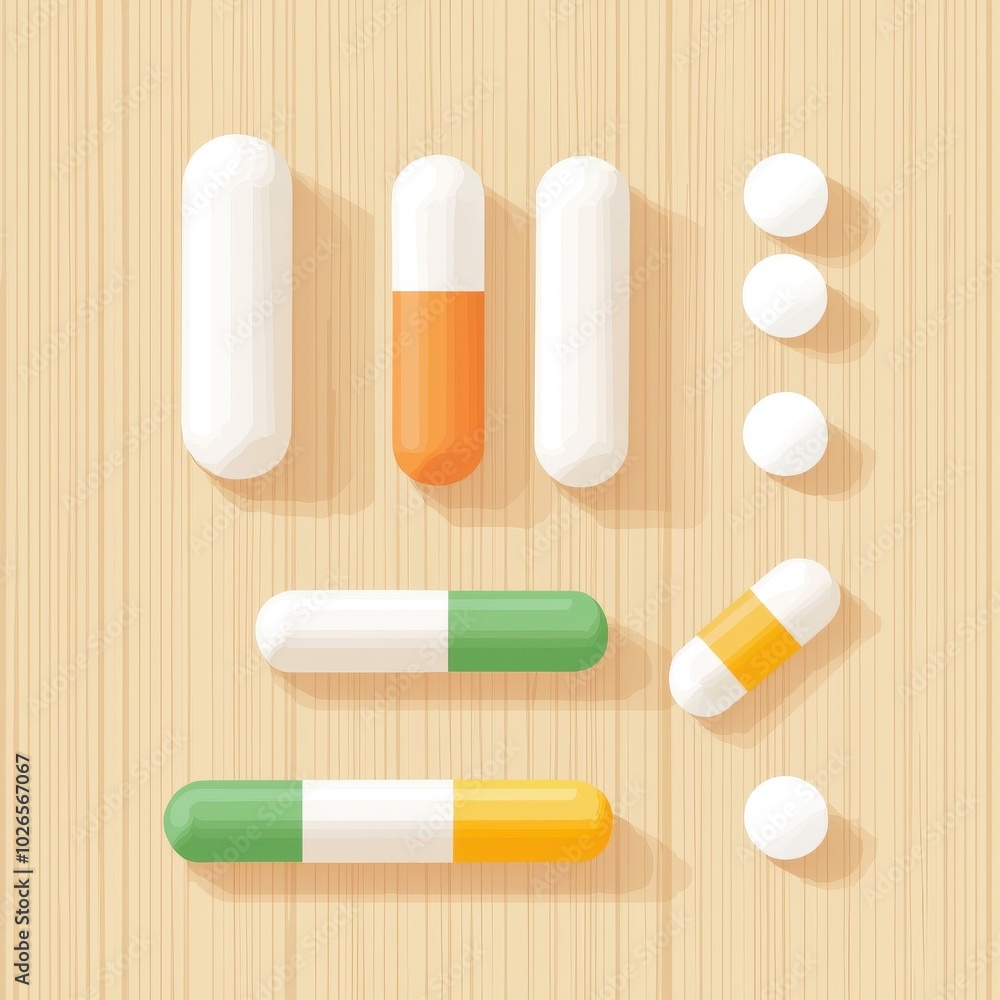 Homeopathic Tools on Wooden Background Design Homeopathic Tools on Wooden Background Design