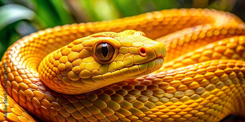 Stunning Gold Snake on Display: A Captivating Symbol of Elegance and Power in Nature's Beautiful Design Stunning Gold Snake on Display: A Captivating Symbol of Elegance and Power in Nature's Beautiful Design