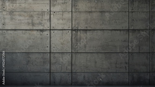 Concrete Wall, Stone, Texture, Texture, Cement, Gray, Gloomy, Industrial