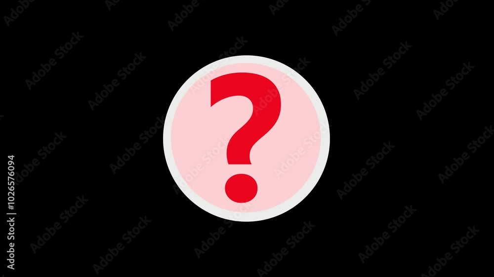 question mark icon animation . question mark icon animation .