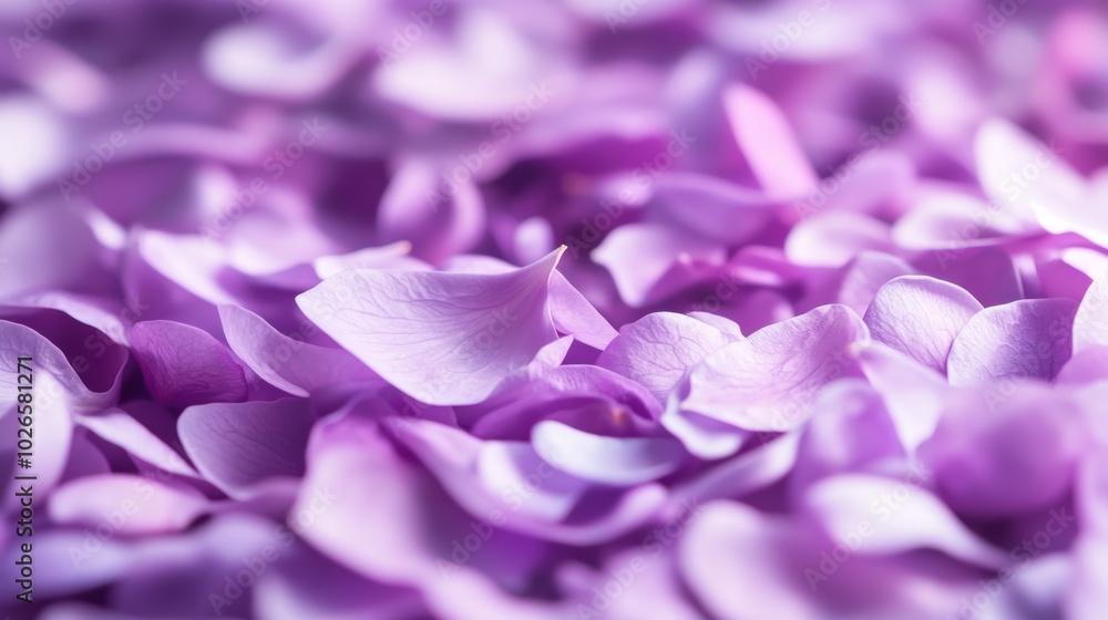 Obraz premium Soft Purple Petals Background for Various Uses