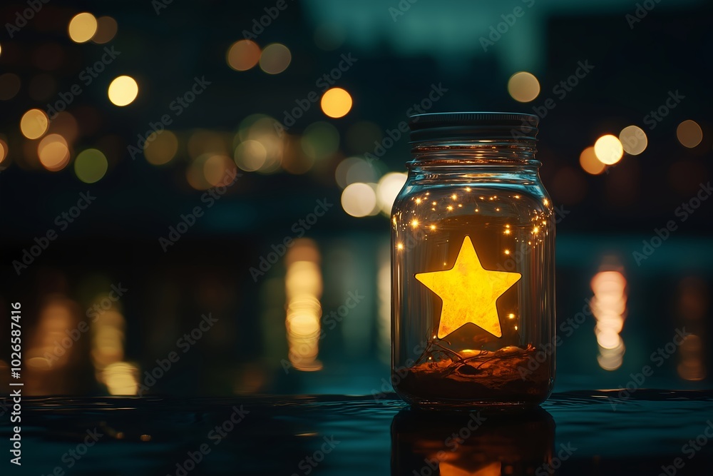 A Single Star in a Jar A Single Star in a Jar