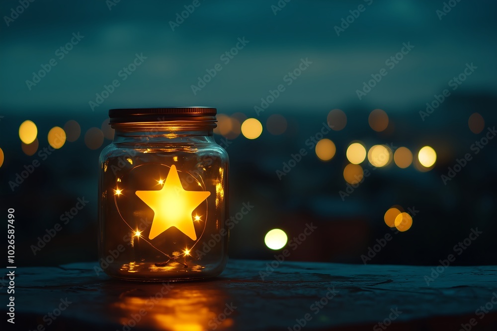 A Single Star in a Jar A Single Star in a Jar