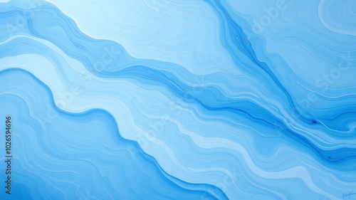 A serene and calming background featuring a subtle wavy blue wallpaper with a gentle gradient effect, perfect for