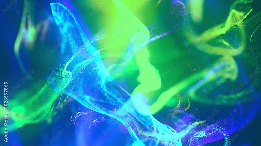 abstract background wave colorful particle grains abstract background wave colorful particle grains