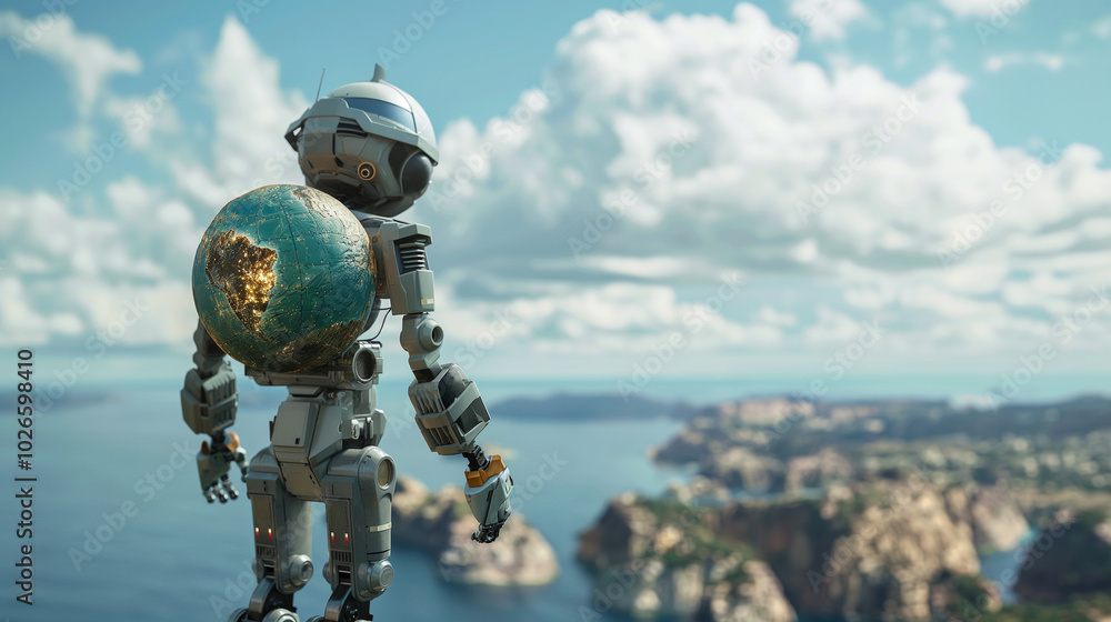 AI Robot Carrying the Earth: Technology and Global Responsibility AI Robot Carrying the Earth: Technology and Global Responsibility