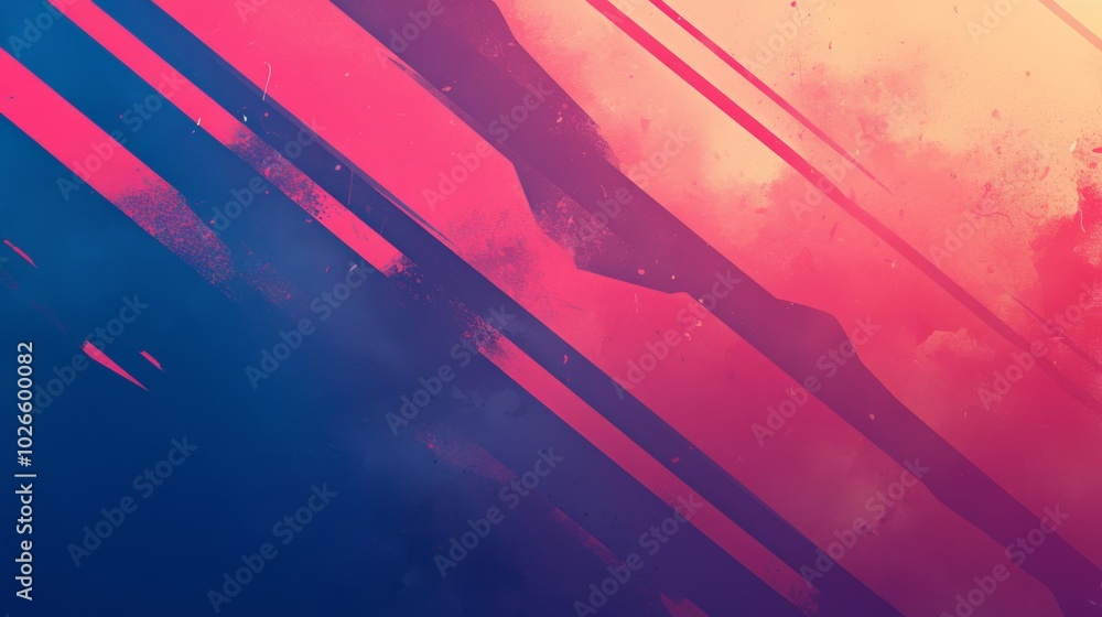 Retro gradient background featuring a grain texture Retro gradient background featuring a grain texture