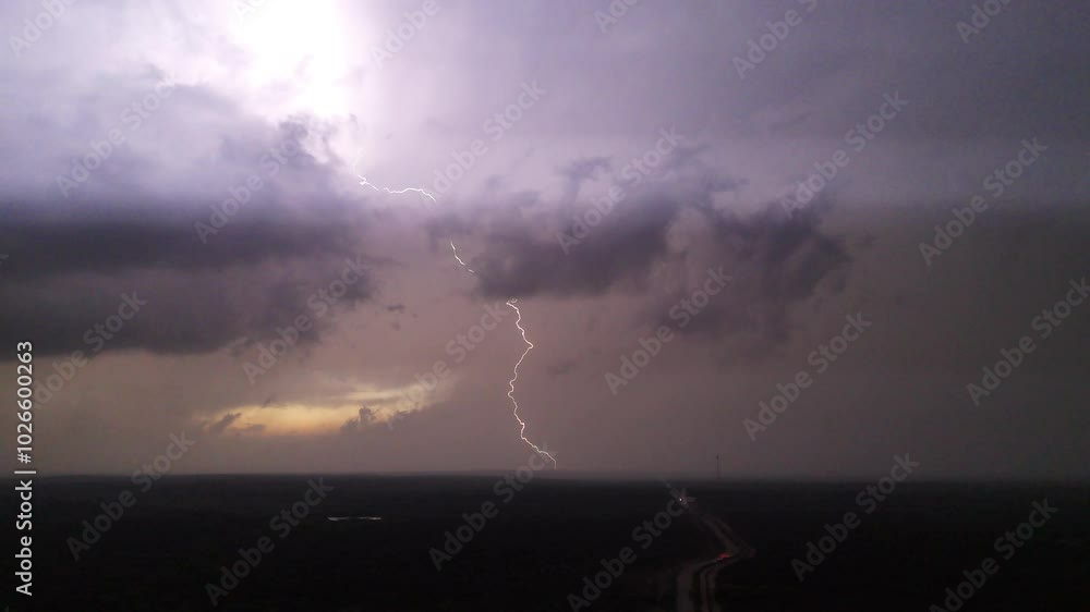 Lightning Srike Mexico/Texas Border Lightning Srike Mexico/Texas Border