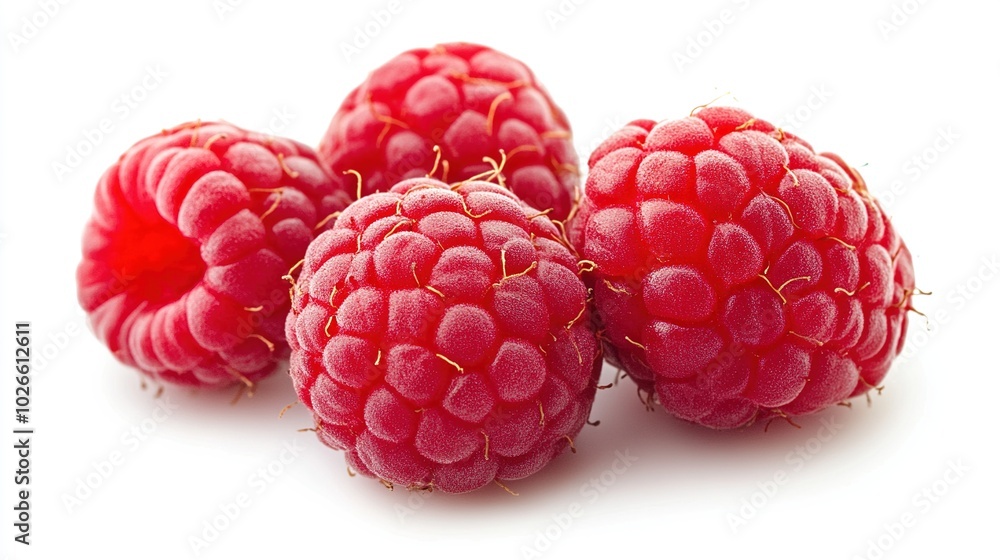 Raspberry isolated on white background Raspberry isolated on white background