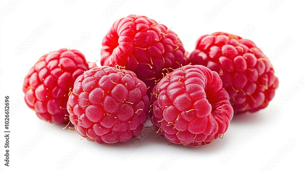 Raspberry isolated on white background Raspberry isolated on white background