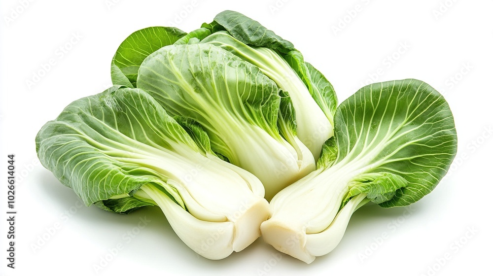 Bok Choy isolated on white background Bok Choy isolated on white background