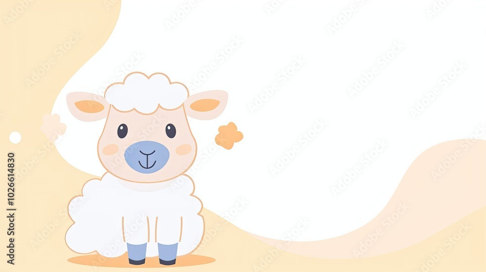 a white sheep with a blue nose a white sheep with a blue nose