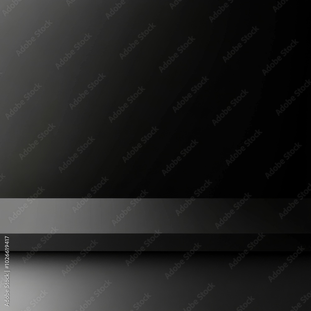 Simple black gradient abstract background for product or text backdrop design Simple black gradient abstract background for product or text backdrop design