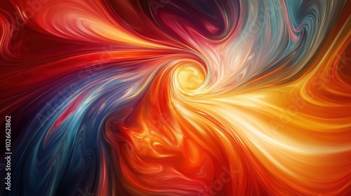 Colorful abstract background with mystical swirl