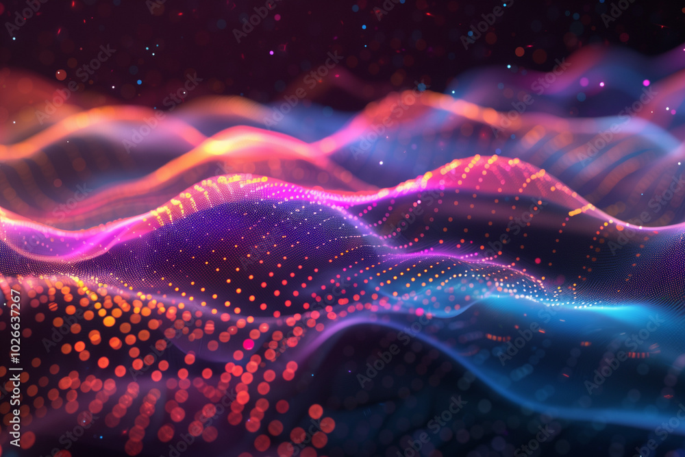 Abstract Neon mesh wallpaper Abstract Neon mesh wallpaper