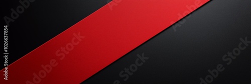 Abstract background featuring bold red and black color blocking, creating a modern and sleek design