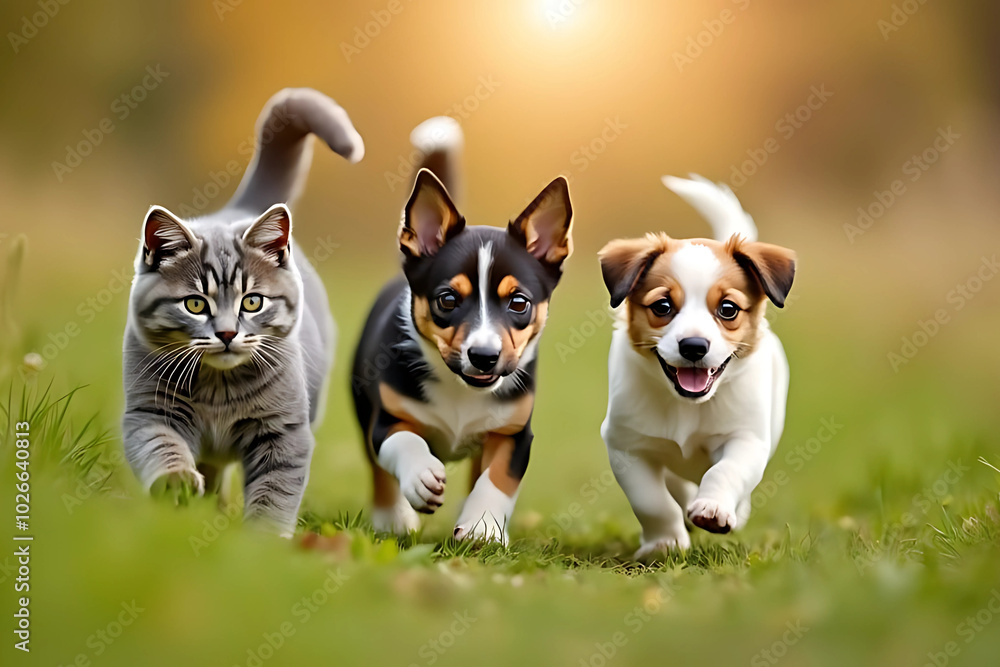 cat and dog cat and dog
