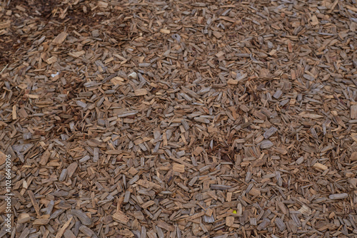 The background covering of the playground is