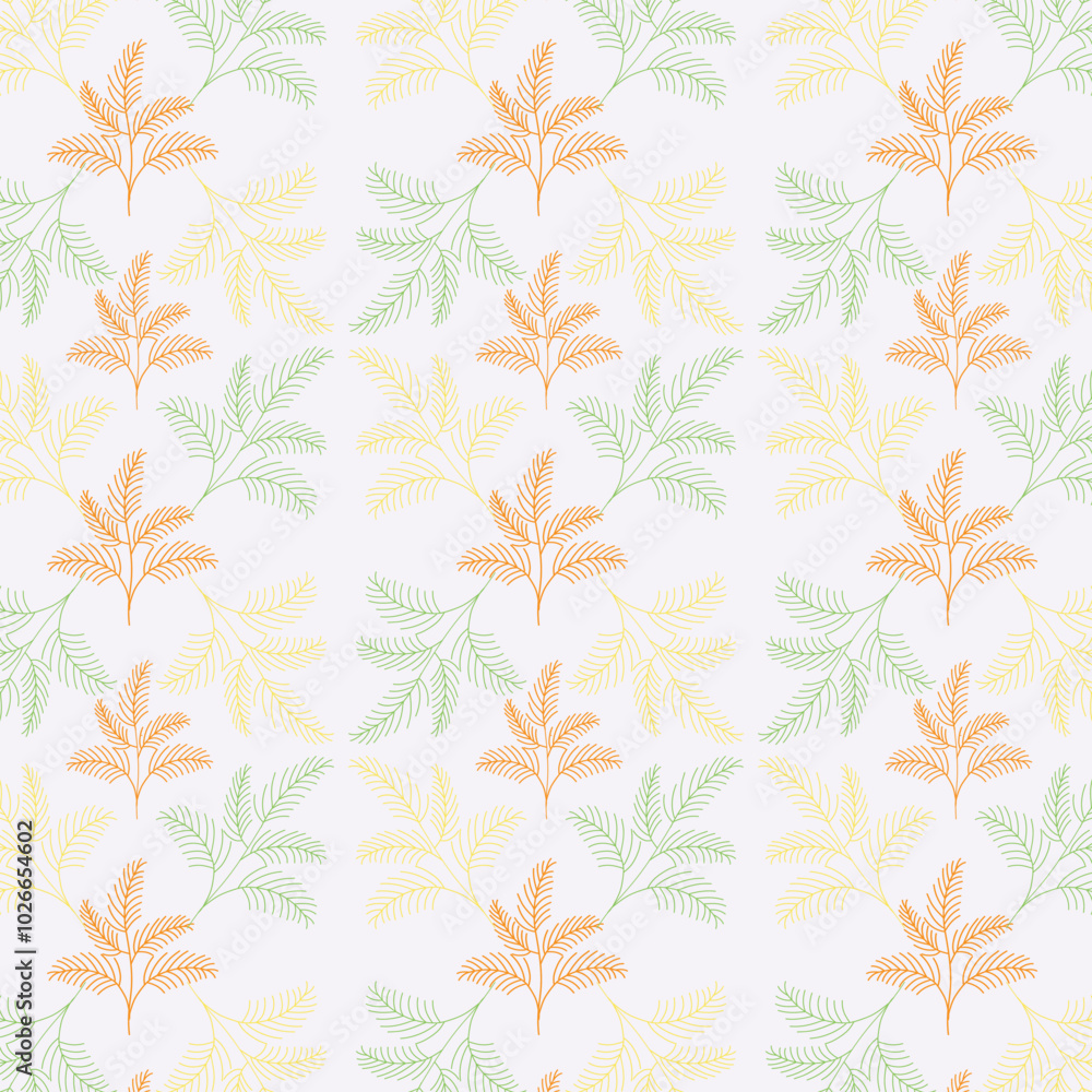 Autumn Leaves seamless vector pattern Autumn Leaves seamless vector pattern