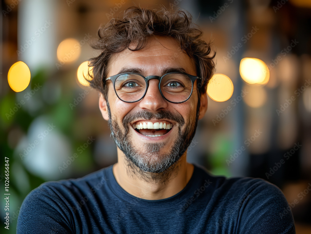Confident Businessman Wearing Glasses Confident Businessman Wearing Glasses